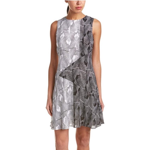 Vince Camuto Abstract Printed Sheath Dress - Picture 2 of 8